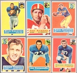 1956 Topps Football- 6 Diff