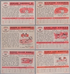 1956 Topps Football- 6 Diff