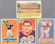 1956 Topps Football- 4 Diff