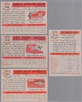 1956 Topps Football- 4 Diff