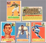 1956 Topps Football- 10 Diff