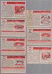 1956 Topps Football- 7 Diff