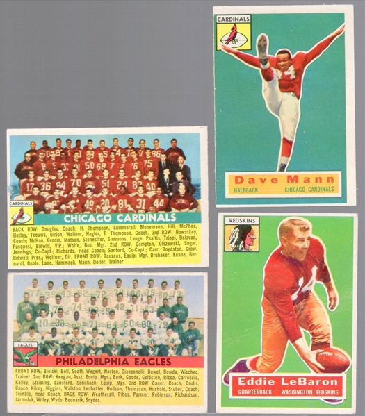 1956 Topps Fb- 9 Diff