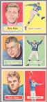 1957 Topps Football- 3 Diff