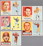 1957 Topps Football- 10 Diff