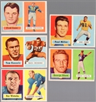 1957 Topps Football- 10 Diff