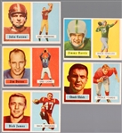 1957 Topps Football- 11 Diff