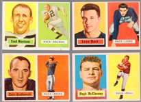 1957 Topps Football- 4 Diff