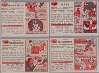 1957 Topps Football- 4 Diff