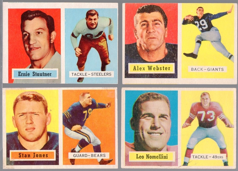 1957 Topps Football- 19 Diff