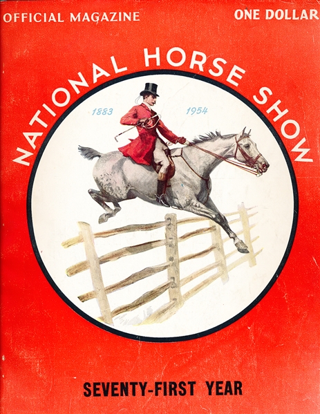 11/2-9/54 National Horse Show Program @ Madison Square Garden