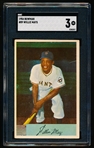 1954 Bowman Baseball- #89 Willie Mays, Giants- SGC 3 (Vg)