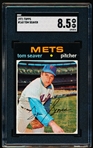 1971 Topps Baseball- #160 Tom Seaver, Mets- SGC 8.5(Nm-Mt+)