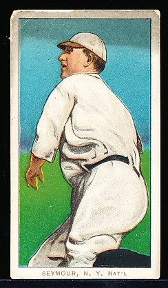 1909-11 T206 Baseball- Seymour, NY Natl- Thowing Pose