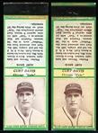1936 Diamond Matchbook with striker- Curt Davis, Cubs-2 Diff