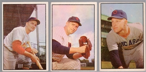 1953 Bowman Bb Color- 3 Diff Hi#s