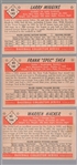 1953 Bowman Bb Color- 3 Diff Hi#'s