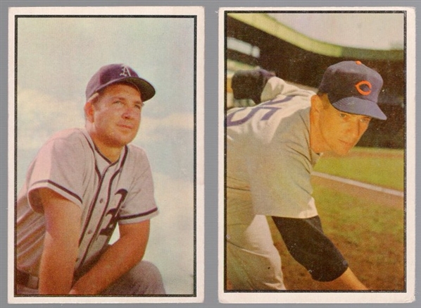 1953 Bowman Bb Color- 2 Diff Hi#s