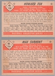 1953 Bowman Bb Color- 2 Diff Hi#'s