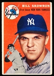 1954 Topps Baseball- #239 Bill Skowron RC, Yankees