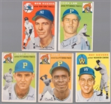 1954 Topps Baseball- 5 Diff