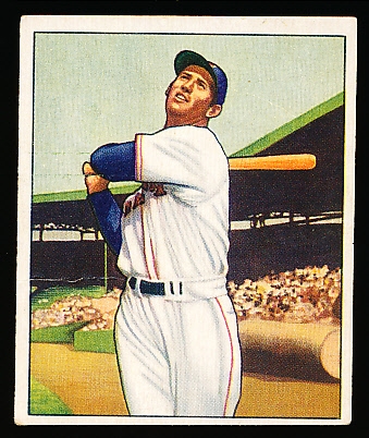 1950 Bowman Bb- #98 Ted Williams, Red Sox