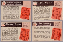 1955 Bowman Baseball- 4 Diff
