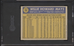 1970 Topps Baseball- #600 Willie Mays, Giants- SGC 4.5 (Vg-Ex+)