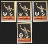 1973-74 Topps Basketball- #20 John Havlicek, Celtics- 4 Cards