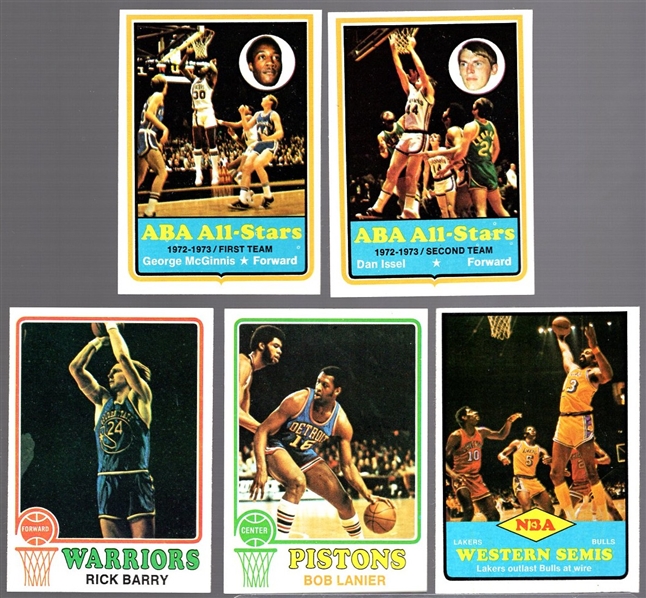 1973-74 Topps Bask- 27 Diff