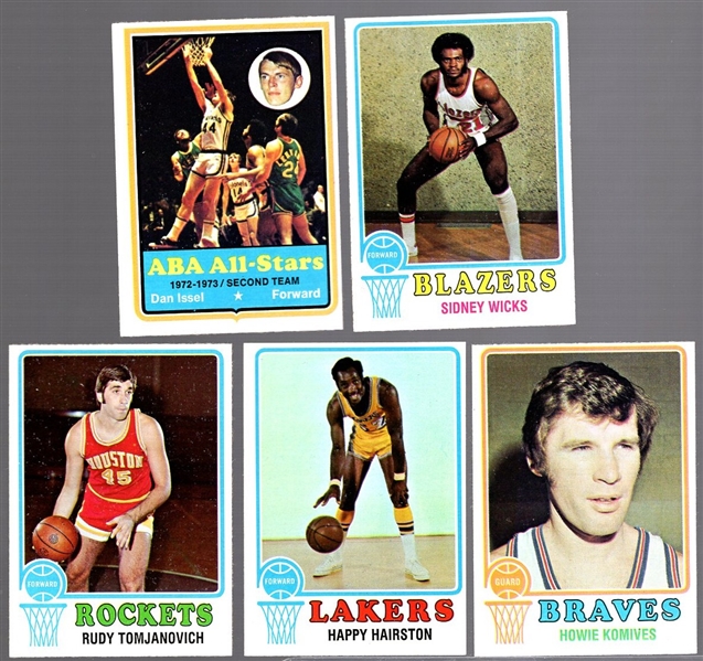 1973-74 Topps Bask- 30 Diff