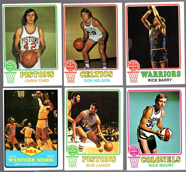 1973-74 Topps Bask- 90 Asst