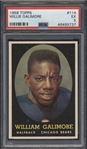 1958 Topps Football- #114 Willie Galimore, Bears- PSA Ex 5