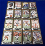 1991 U. of Miami (FL) Perforated Sheet Complete Set of 16