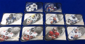 1999 PO Absolute EXP Ftbl.- “Heroes" Die-Cut 4-3/4" x 3-1/2" Cards- 10 Asst.