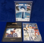 2007 Super Bowl XLI/ Indianapolis Colts Publications- 3 Diff.