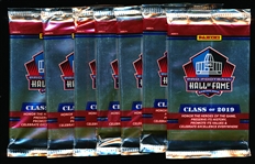 2019 Panini Pro Football HOF Unopened “Class of 19" Foil Pack Sets- 7 Packs