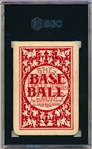 1913 WG5 National Game Baseball- Ty Cobb, Detroit- SGC 1.5 (Fair)