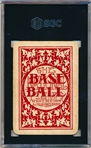 1913 WG5 National Game Baseball- Joe Jackson, Cleveland- SGC 2 (Good)