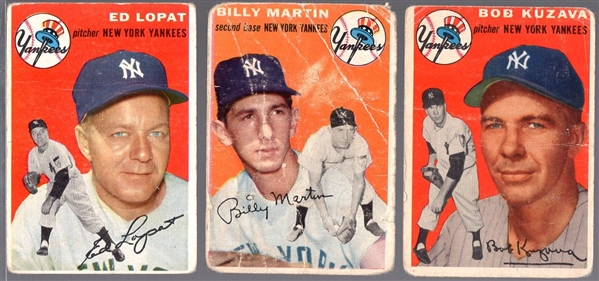 1954 Topps Bb- 13 Diff