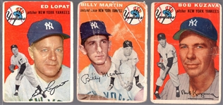 1954 Topps Bb- 13 Diff