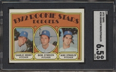 1972 Topps Bb- #198 Hough RC- SGC 6.5 (Ex-NM +)