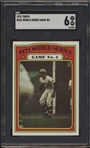 1972 Topps Bb- #226 World Series Game 4- Clemente- SGC 6 (Ex-NM)