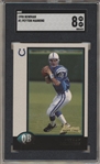 1998 Bowman Football- 1 Peyton Manning, Colts- SGC 8 (Nm-Mt)
