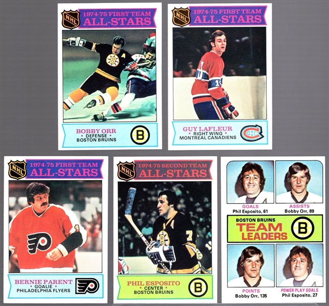 1975-76 Topps Hockey- 19 Diff