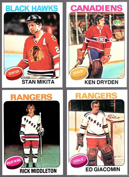 1975-76 Topps Hockey- 25 Diff