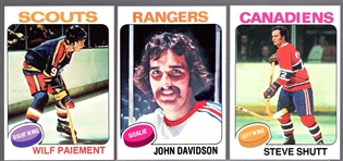 1975-76 Topps Hockey- 25 Diff