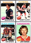 1975-76 Topps Hockey- 25 Diff