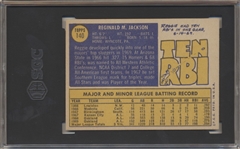 1970 Topps Baseball- #140 Reggie Jackson, A's- SGC 7 (NM)