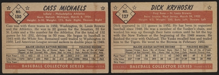1953 Bowman Baseball Color- 2 Diff Hi#'s